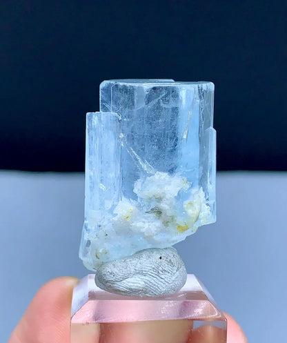 Natural Sky Blue Aquamarine Crystal from Pakistan - 21 gram