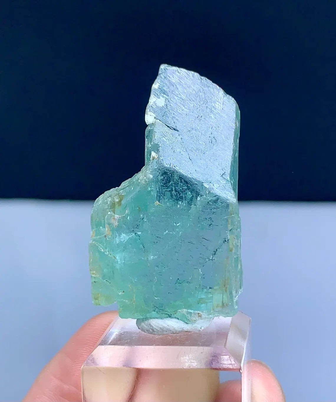 Terminated Lush Green Hiddenite Kunzite from Afghanistan - 28 gram