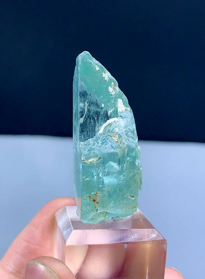 Terminated Lush Green Hiddenite Kunzite from Afghanistan - 28 gram