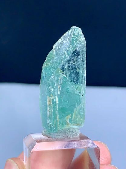 Terminated Lush Green Hiddenite Kunzite from Afghanistan - 28 gram