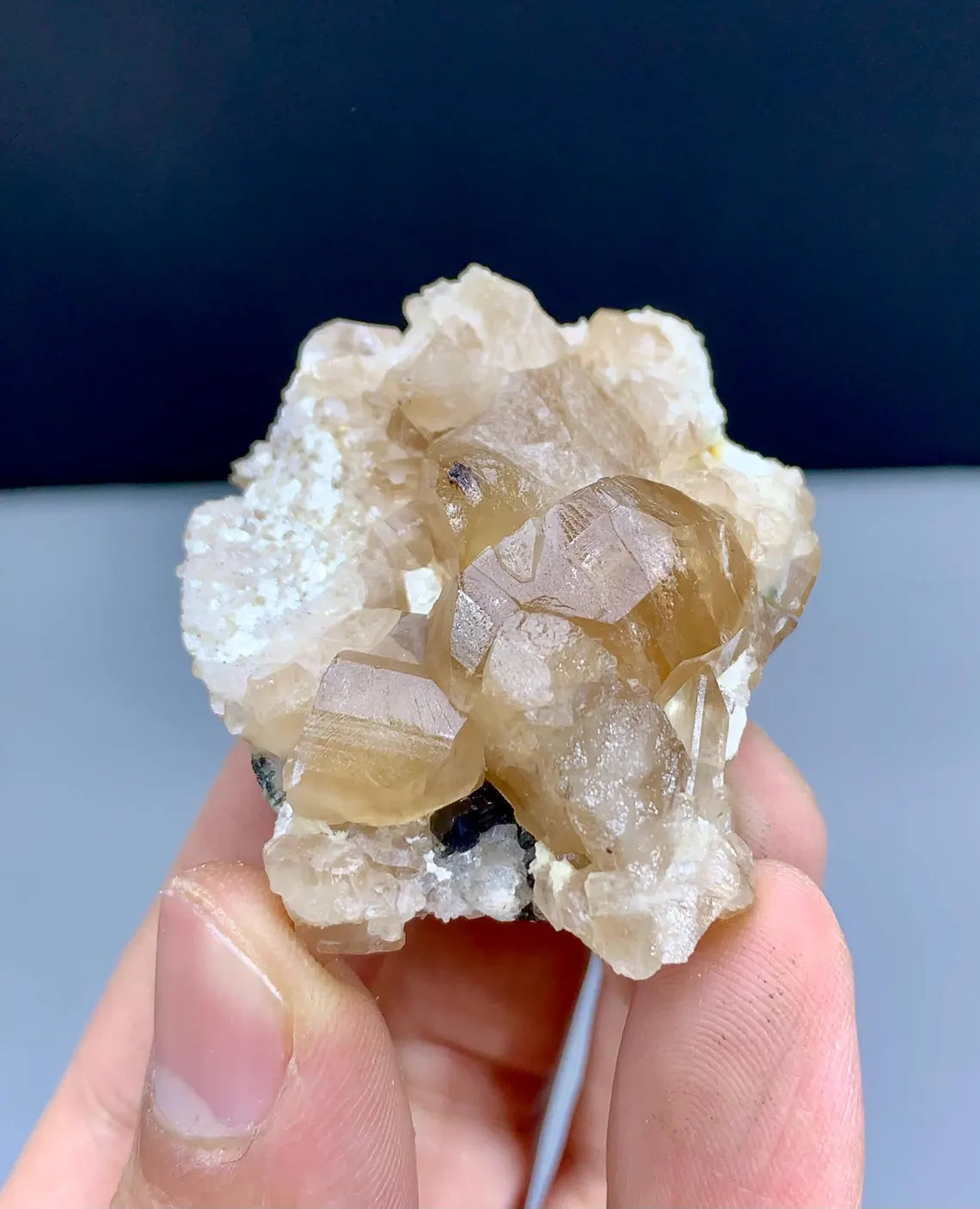 Natural Topaz Cluster from Pakistan - 54 grams