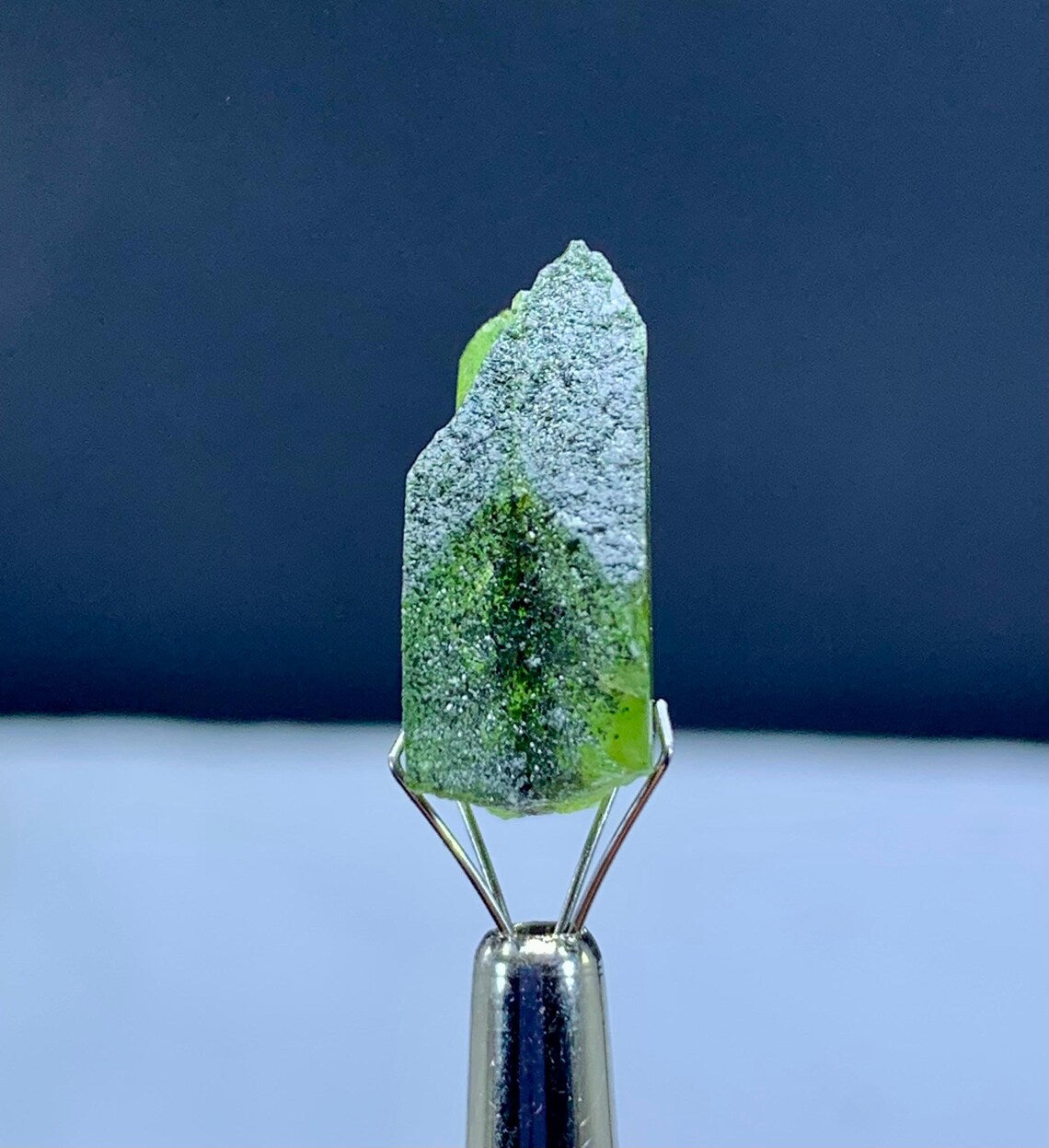 Green Titanite Sphene Crystal - 21.50 carat