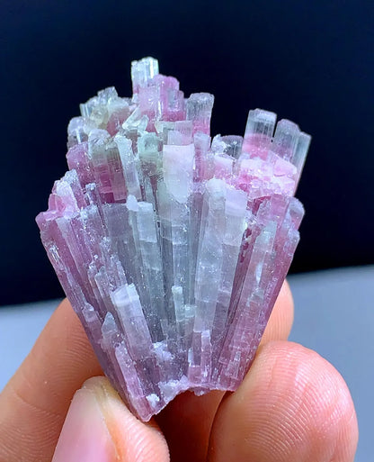 66.10 Carats Amazing Bicolor Cotton Candy Tourmaline Cluster from Afghanistan