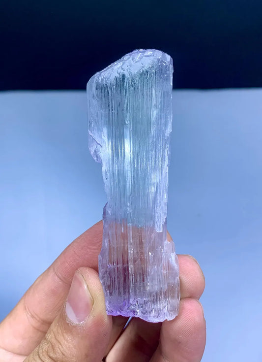 Natural Pink Kunzite Crystal from Nuristan Afghanistan - 44 gram