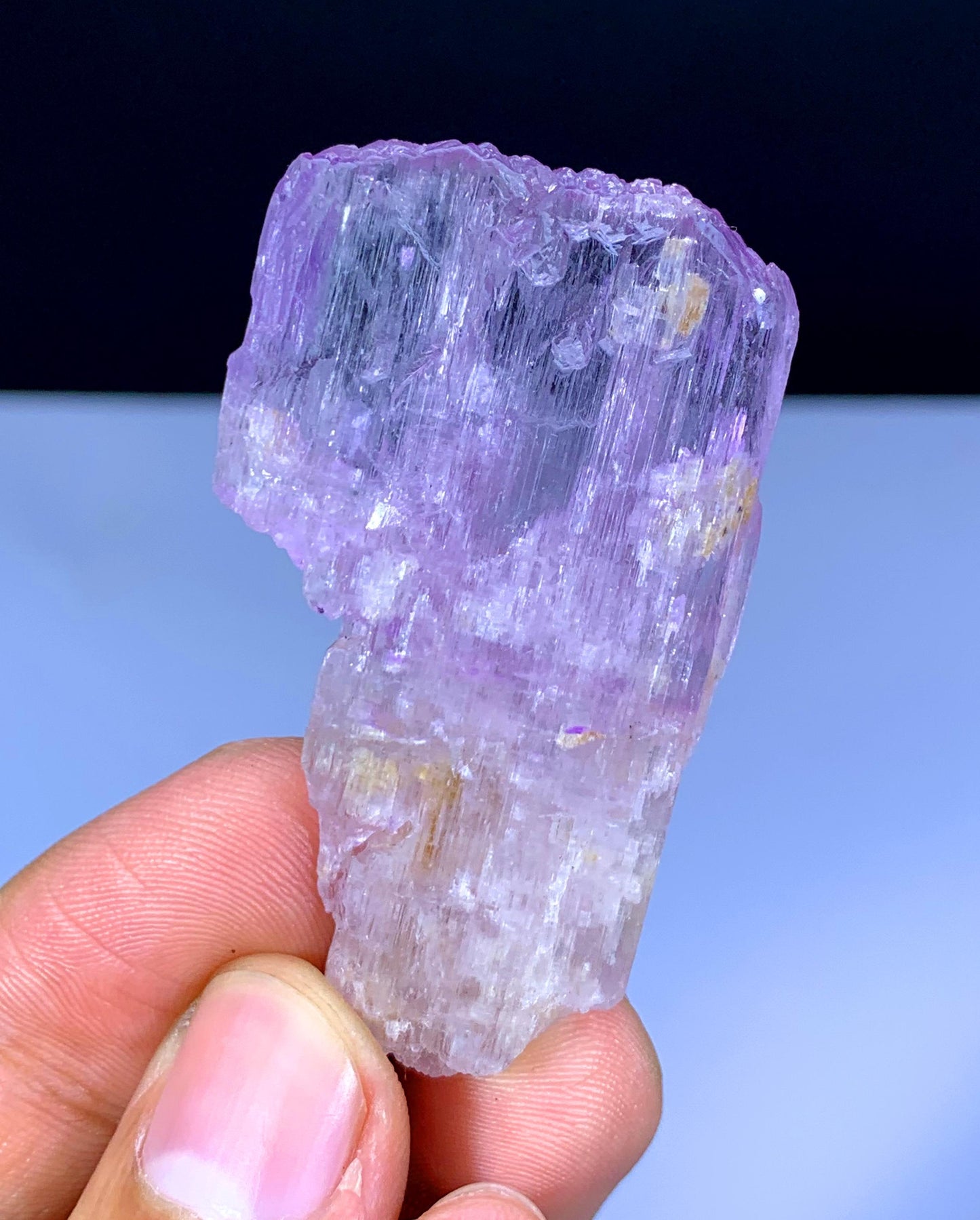 Natural Pink Kunzite Crystal from Afghanistan - 27 gram