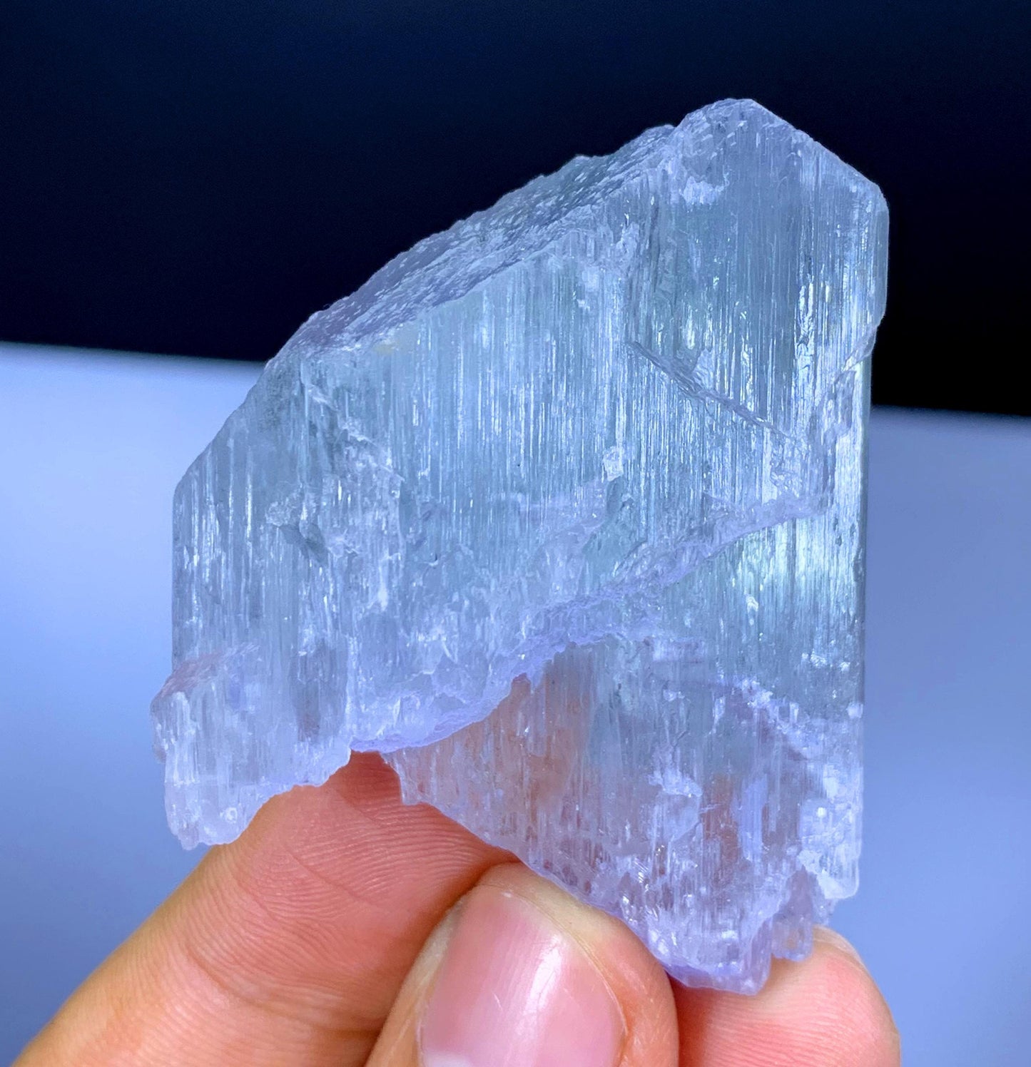 Natural Pink Kunzite Crystal from Nuristan Afghanistan - 48 gram