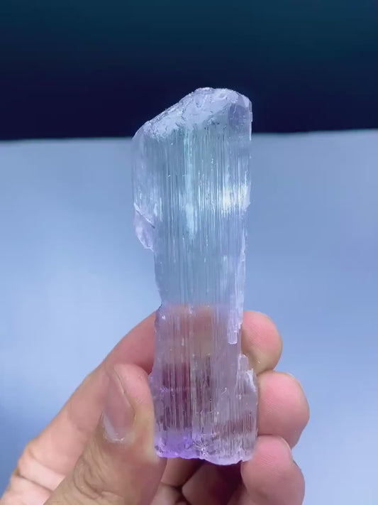 Natural Pink Kunzite Crystal from Nuristan Afghanistan - 44 gram