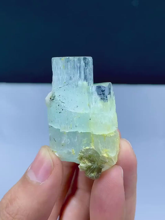 Blue Aquamarine Crystal from Pakistan - 36 gram