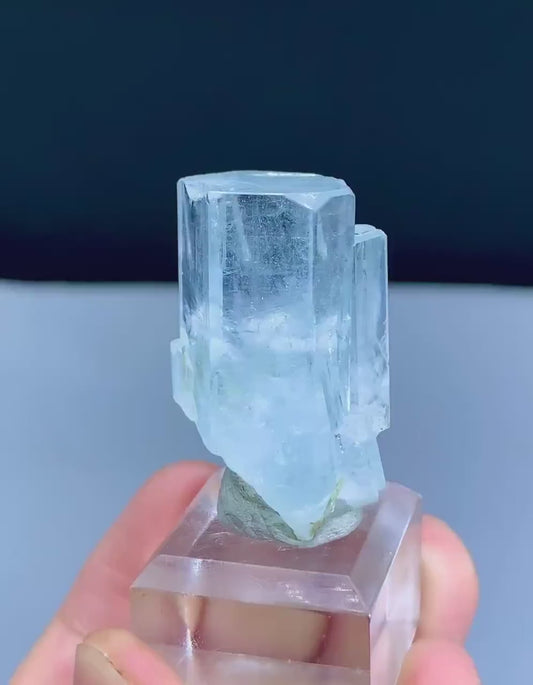 Natural Sky Blue Aquamarine Crystal from Pakistan - 21 gram